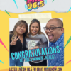 First winner announced in Mix 96 FM $96.50 Giveaway to cap off Launch Week